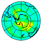 Ozone Field of 04 April 2014
