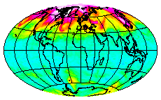 Ozone Field of 05 April 2014