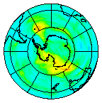 Ozone Field of 05 April 2014