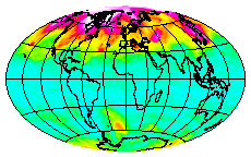 Ozone Field of 06 April 2014
