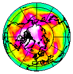 Ozone Field of 06 April 2014