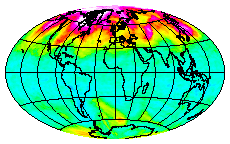 Ozone Field of 07 April 2014