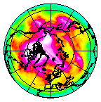 Ozone Field of 07 April 2014