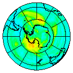 Ozone Field of 07 April 2014