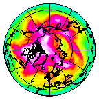 Ozone Field of 08 April 2014
