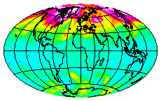 Ozone Field of 10 April 2014