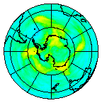 Ozone Field of 10 April 2014