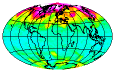 Ozone Field of 11 April 2014