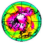 Ozone Field of 11 April 2014