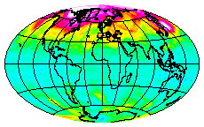 Ozone Field of 12 April 2014