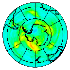 Ozone Field of 12 April 2014