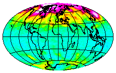Ozone Field of 13 April 2014