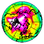 Ozone Field of 14 April 2014