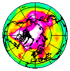 Ozone Field of 15 April 2014