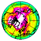 Ozone Field of 16 April 2014