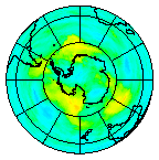 Ozone Field of 16 April 2014