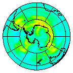 Ozone Field of 19 April 2014