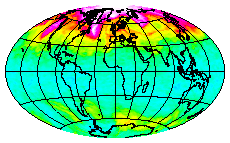 Ozone Field of 21 April 2014