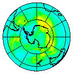 Ozone Field of 21 April 2014