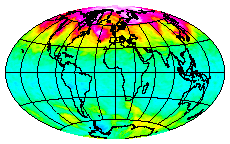 Ozone Field of 23 April 2014