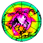 Ozone Field of 23 April 2014