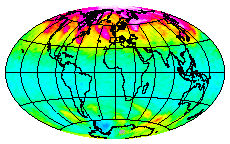 Ozone Field of 24 April 2014