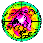 Ozone Field of 24 April 2014