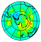 Ozone Field of 24 April 2014