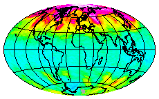 Ozone Field of 25 April 2014
