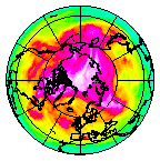 Ozone Field of 25 April 2014