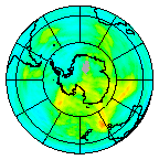 Ozone Field of 26 April 2014