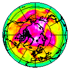 Ozone Field of 27 April 2014