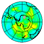 Ozone Field of 27 April 2014
