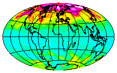 Ozone Field of 28 April 2014