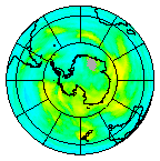 Ozone Field of 28 April 2014