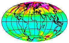 Ozone Field of 30 April 2014