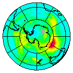 Ozone Field of 30 April 2014