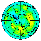 Ozone Field of 09 May 2014