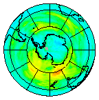 Ozone Field of 16 May 2014