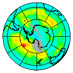 Ozone Field of 24 May 2014