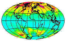 Ozone Field of 25 May 2014