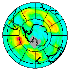 Ozone Field of 25 May 2014