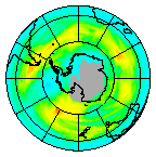 Ozone Field of 01 June 2014