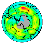 Ozone Field of 03 June 2014