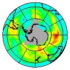 Ozone Field of 07 June 2014