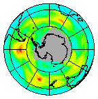 Ozone Field of 10 June 2014