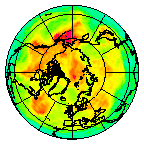 Ozone Field of 13 June 2014