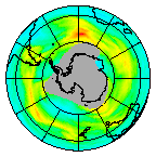 Ozone Field of 13 June 2014