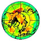 Ozone Field of 14 June 2014