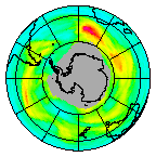 Ozone Field of 14 June 2014
